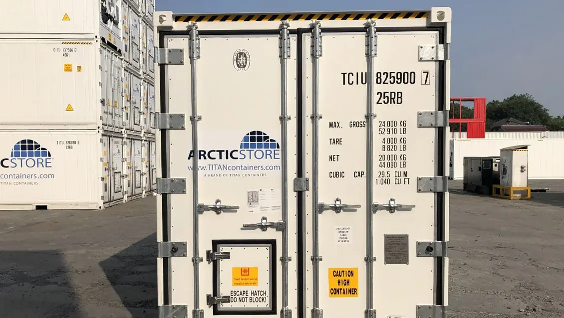 40ft UltraFreezer Entrepôt frigorifique Congélateur Conteneurs réfrigérés