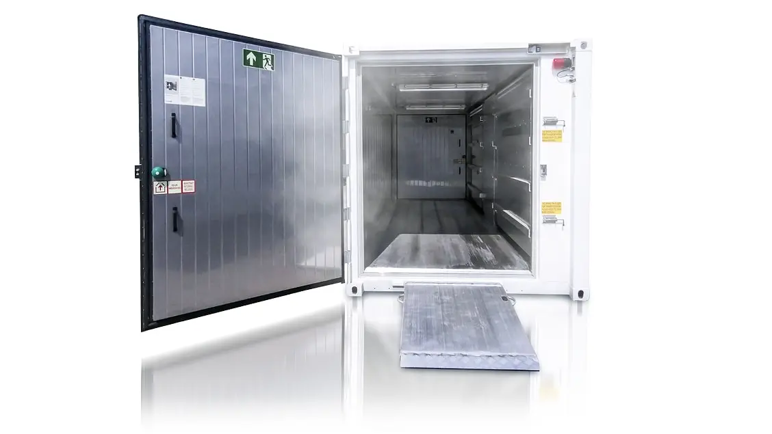 ArcticBlast – Stockage frigorifique.
         Location de conteneur frigorifique.