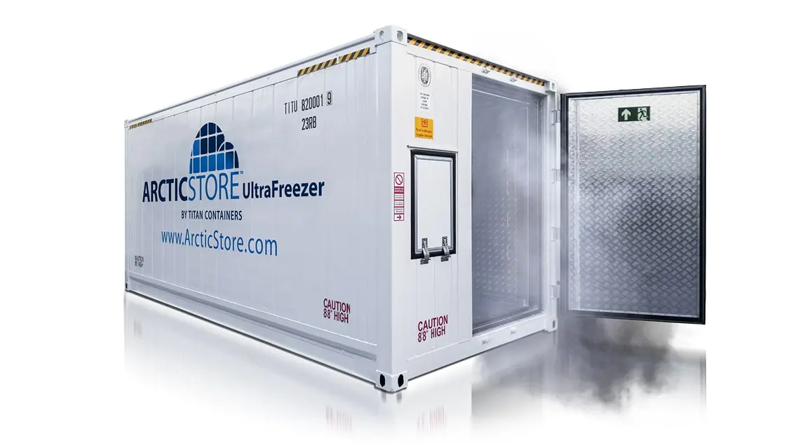 Stockage frigorifique ArcticStore UltraFreezer - Conteneurs frigorifiques