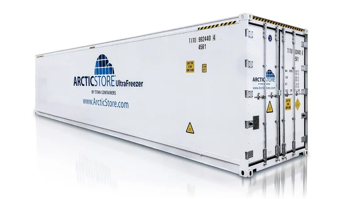 Stockage frigorifique ArcticStore UltraFreezer - Conteneurs frigorifiques