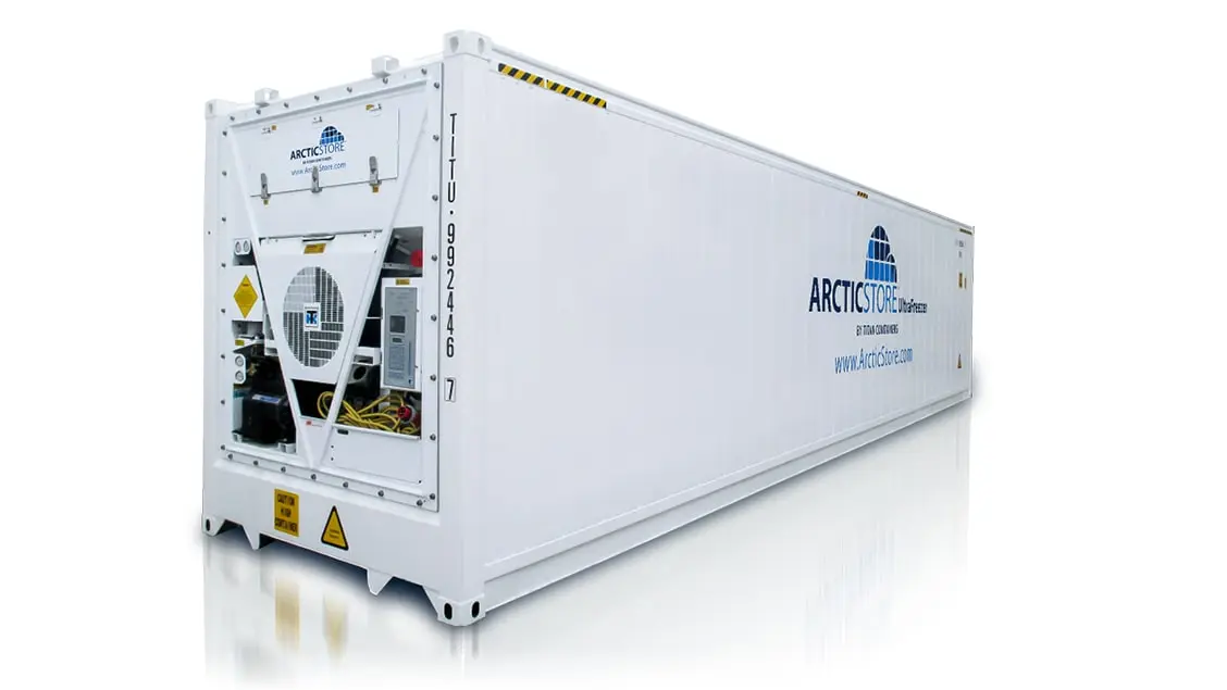 Stockage frigorifique ArcticStore UltraFreezer - Conteneurs frigorifiques