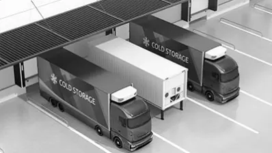 Secteur de la logistique de la chaîne du froid