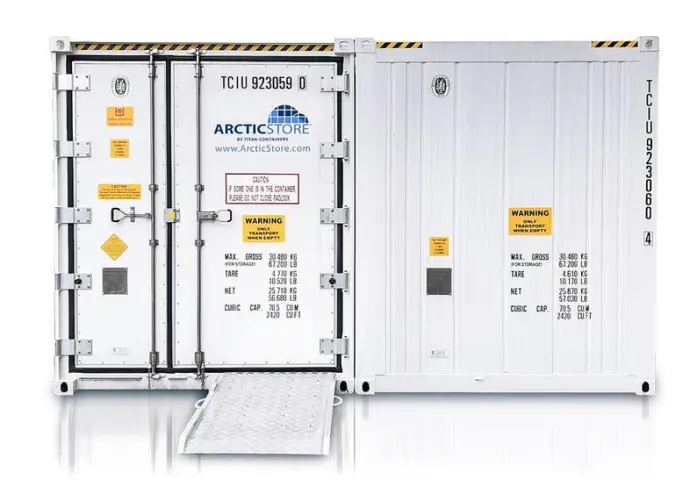 Entrepôt frigo, conteneur frigorifique - Solutions de stockage frigorifique