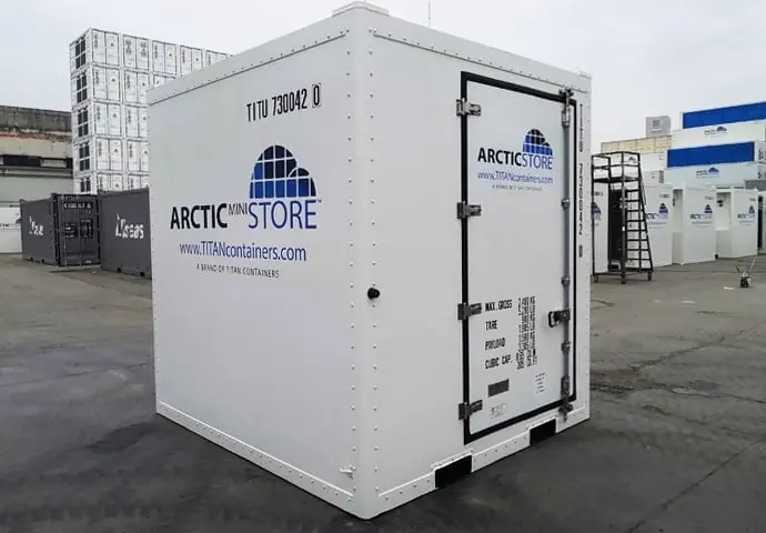 ArcticMini Stockage Frigorifique - Location de conteneurs frigorifiques portables
