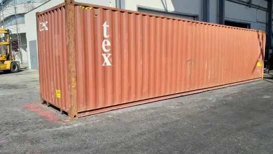 Conteneur « high cube » de 40 pieds