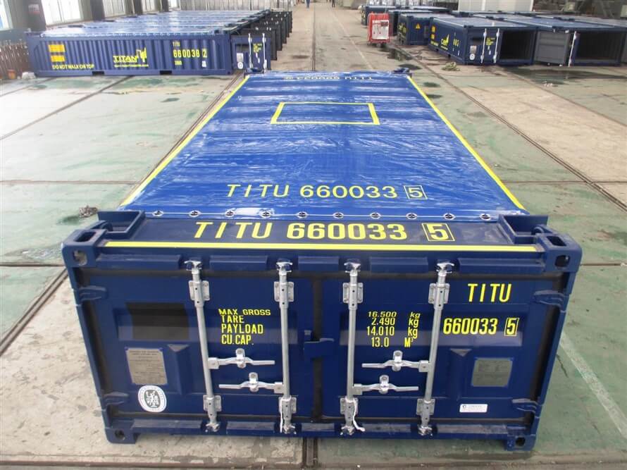 TITAN Container bleu