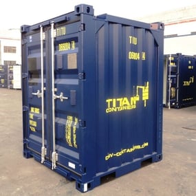 DNV Container blau