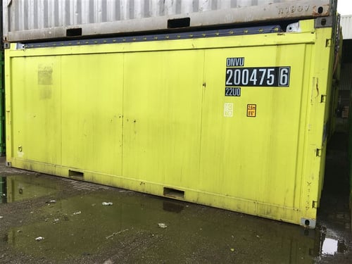 DNV Container ouvert