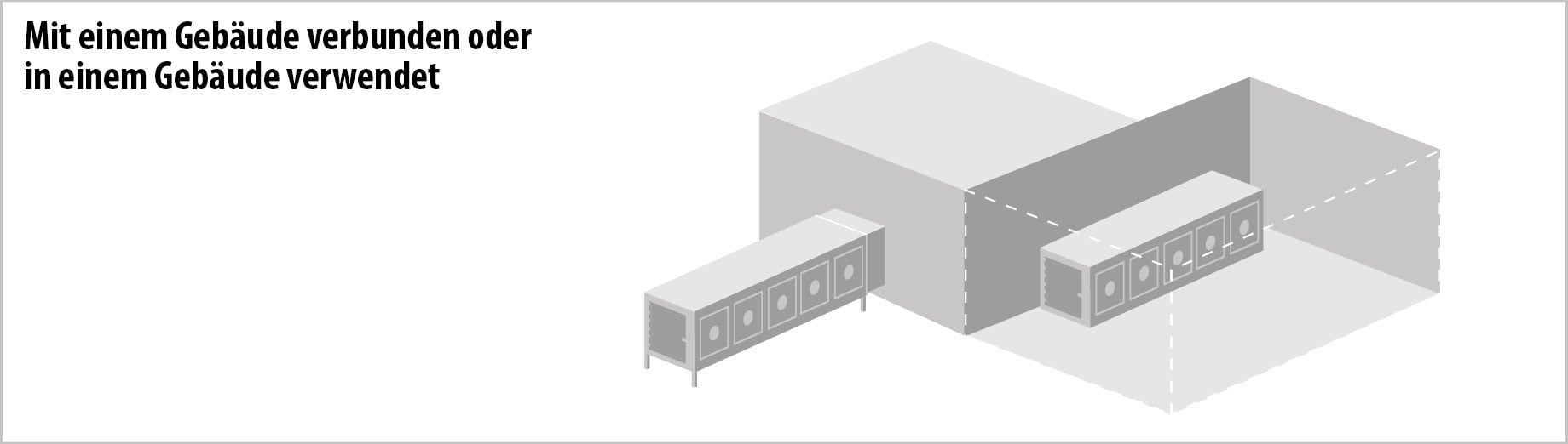 Titan Containers - Verbinden Sie ein Gebäude 