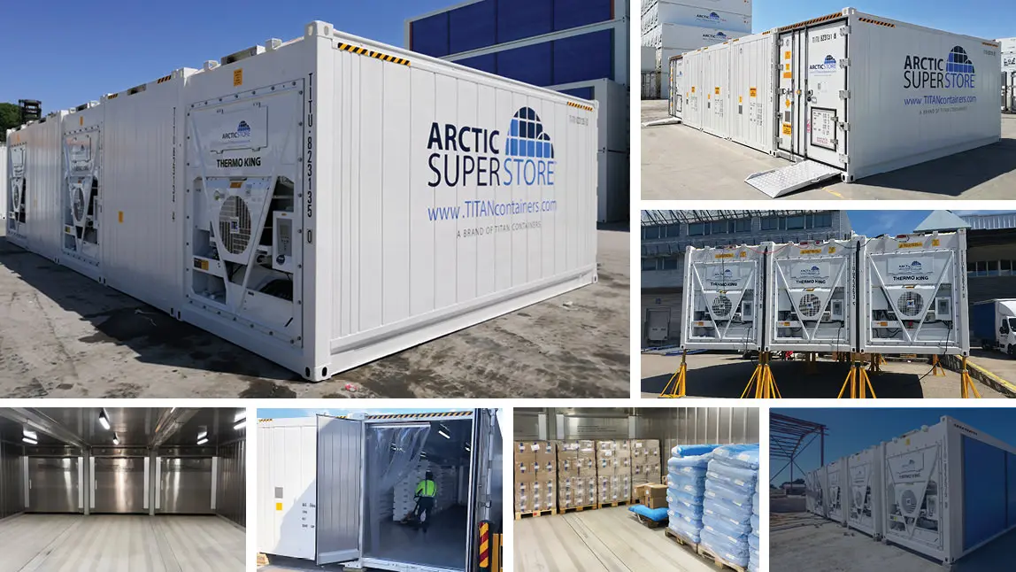 20ft Arctic SuperStore – Modulare Kühlräume zur Miete in der Schweiz