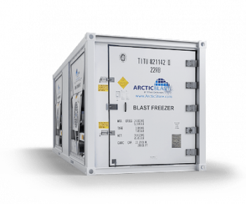 ArcticBlast – Kühllagerung.
Tiefkühlcontainer.