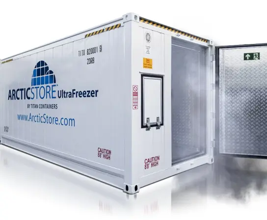 ArcticStore UltraFreezer-Kühllagerung – Tiefkühlcontainer