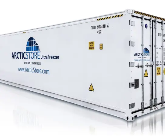 ArcticStore UltraFreezer-Kühllagerung – Tiefkühlcontainer