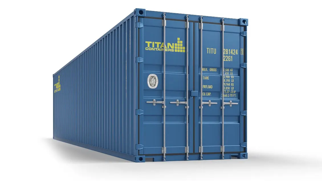 40-Fuß-High-Cube-Container zur Miete