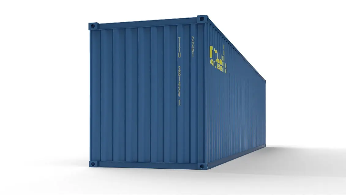 40-Fuß-High-Cube-Container zur Miete