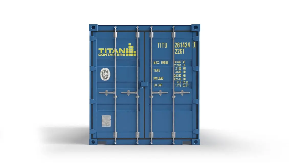 20-Fuß-Lagercontainer zur Miete