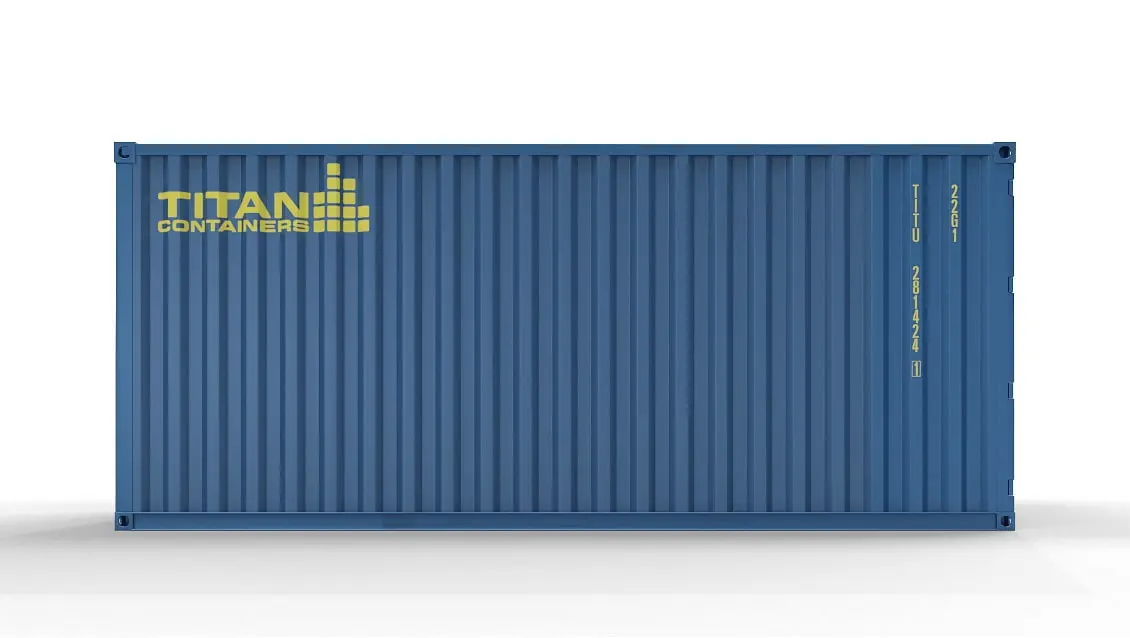 20-Fuß-Lagercontainer zur Miete