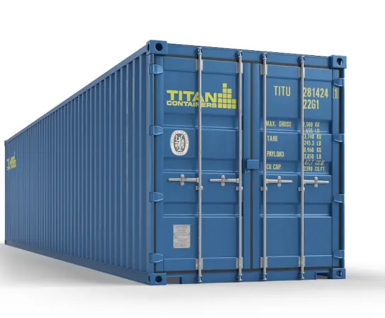 40-Fuß-Lagercontainer zur Miete
