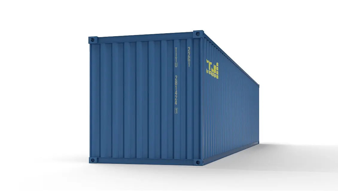 40-Fuß-Lagercontainer zur Miete
