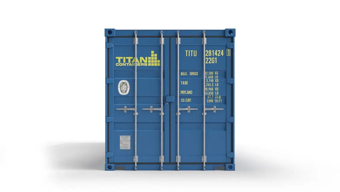 40-Fuß-Lagercontainer zur Miete