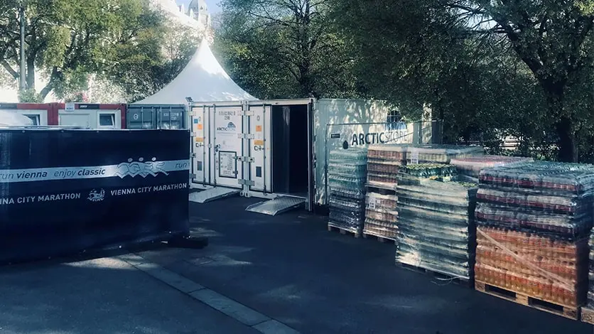 Kühllagerung für Veranstaltungen und Catering
