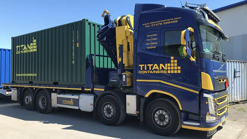 Containerdepots in Deutschland – TITAN-Container