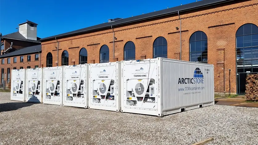 ArcticStore Kühlcontainer-Lösungen für Technologiekunden